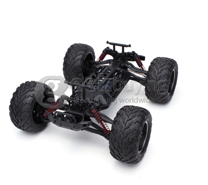 9115 1/12 2.4GHz 2WD Brushed RC High Speed Car - Red