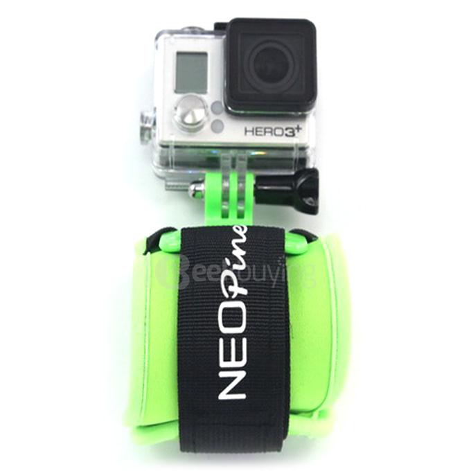 NEOpine GWS-2 Adjustable Wrist Strap With Mount Stabilizer 90 Degrees Rotation For Gopro/SJCAM/Xiaoyi Camera - Green