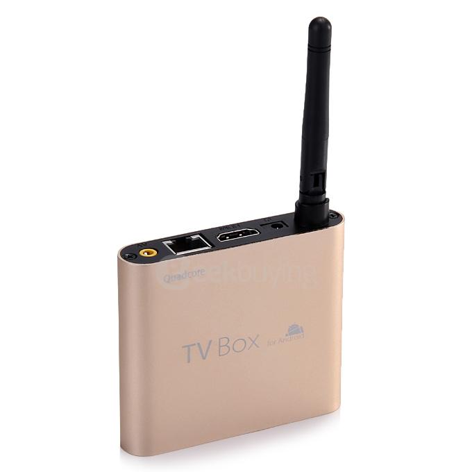 M400 Android 4.4 TV Box Amlogic S805 Quad-core 1G/8G 802.11 b/g/n LAN BT 4.0 HDMI 1080P 3G