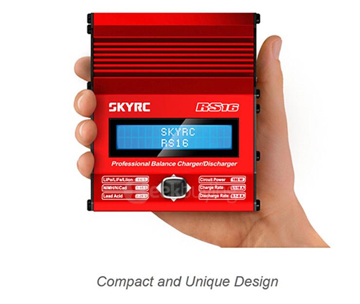 SKYRC RS16 180W/16A Super Compact Portable Balance Charger
