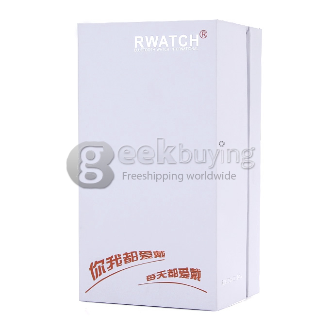RWATCH R7 Luxury Anti-lost Bluetooth Smart Wrist Watch with Pedometer Sleep Test Altimeter Barometer Thermometer - Gold