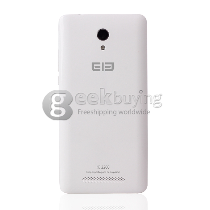 [HK Stock]Elephone P6000 Pro 3GB 16GB 5.0inch LG LCD Android 5.1 Smartphone 64-bit MTK6753 Octa Core 1.3GHz 13.0MP -  White