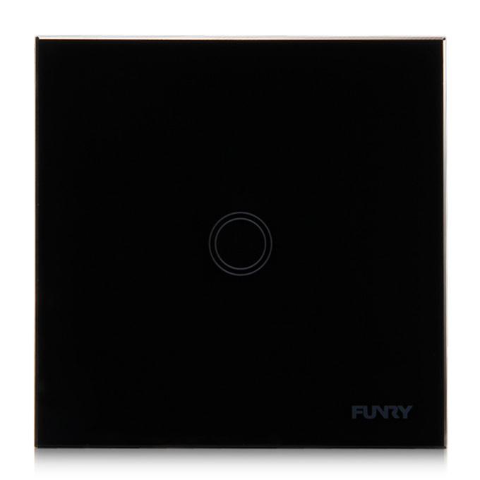 Funry Y8 Home Touch Switch Single Touch Control 1 Way Intelligent Control Switch With Overload Protection - EU