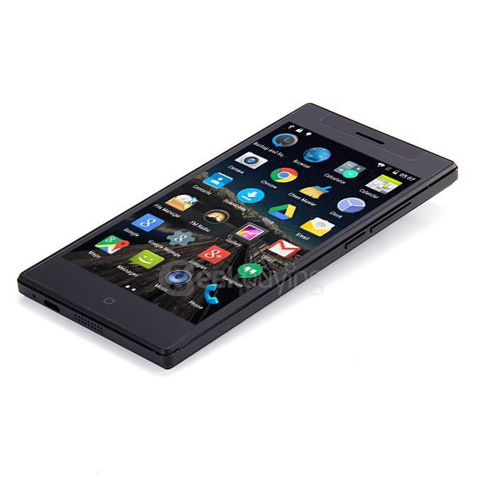 SISWOO A5 5.0inch 4G LTE Android 5.1 Smartphone 64bit MTK6735M Quad Core 1.0Ghz 1GB RAM 8GB ROM - Black