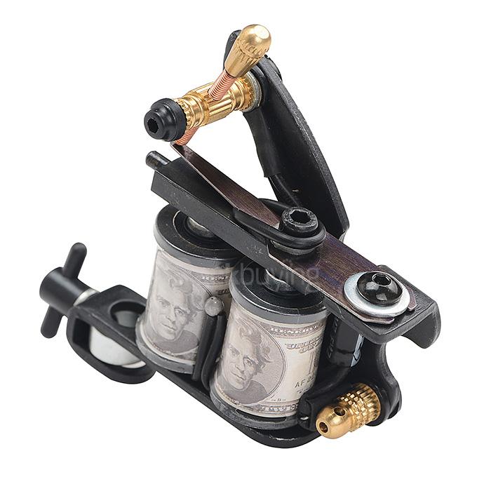 X100 Beginner Tattoo Machine High Cost Performance 25000-30000 R/Minute - Black