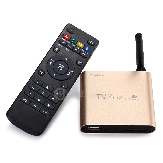 M400 Android 4.4 TV Box Amlogic S805 Quad-core 1G/8G 802.11 b/g/n LAN BT 4.0 HDMI 1080P 3G