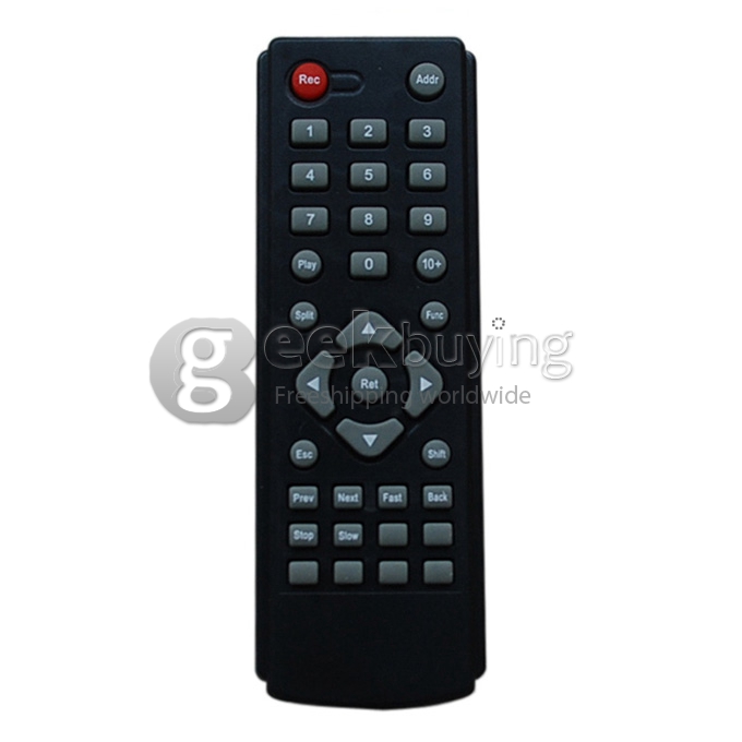 H.264 1/4' Color CMOS Weatherproof Surveillance DVR Kit with 36 LEDs 480TV Lines 4CH CCTV Camera System