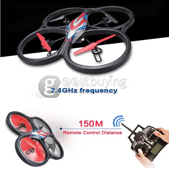 WLtoys V666N 2.4G 6Axis RC Quadcopter 5.8G/Wifi FPV Barometer Auto-High Altitude Setting With HD Monitor
