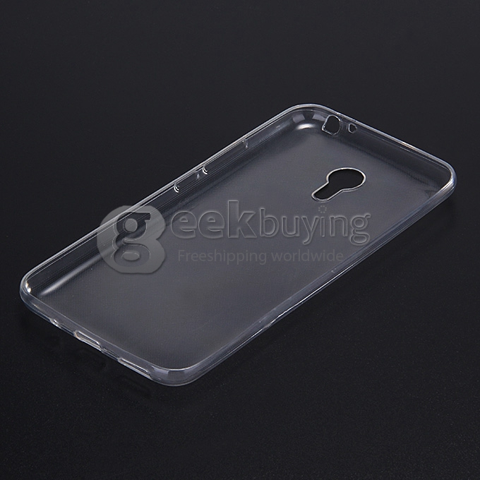 [Spain Stock] Protective Silica Gel Case Soft Back Cover for MEIZU M2 NOTE (MEILAN NOTE 2) Smartphone - Matte White