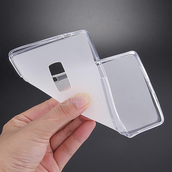 TPU Pudding Silicone Case Cover Protective Skin Case For OnePlus TWO - Transparent