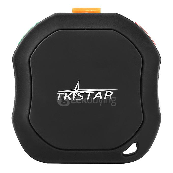 TK-STAR IPX6 Mini Real Time GPS Tracker for Kids / Pets w/ Electronic Fence/SMS Reminders/Motion Alarm/Monitor - Black
