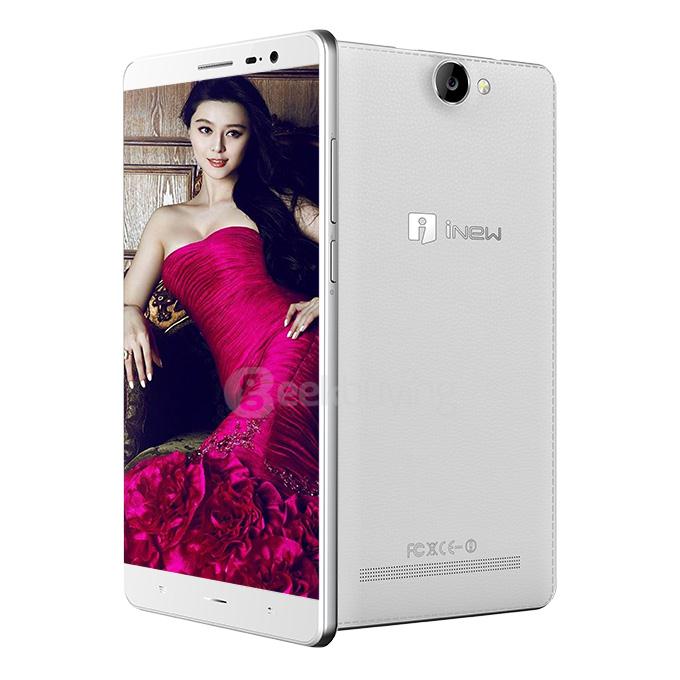 iNew L4 5.5inch 4G FDD-LTE Android 5.1 2GB RAM 16GB ROM 5000mAh Smartphone MT6735 Quad Core 8.0MP Smart Wake Fast Charge OTG - White