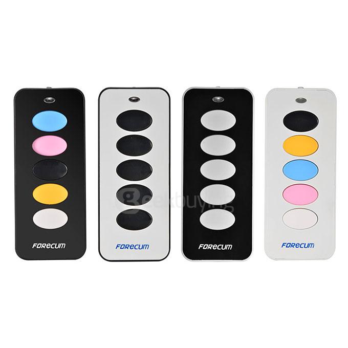 FORECUM FK-385-A Smart RF Electronic Anti-lost Key Finder 5 Keys Security Seeker for Home / Office - Black
