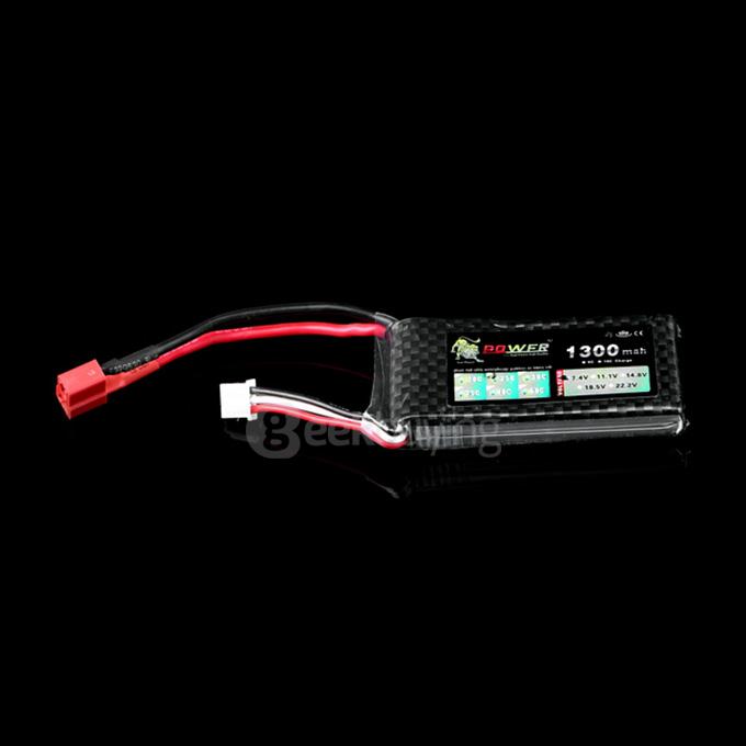 Lion Power BT684 7.4V 1300mAh 25C LiPo Battery