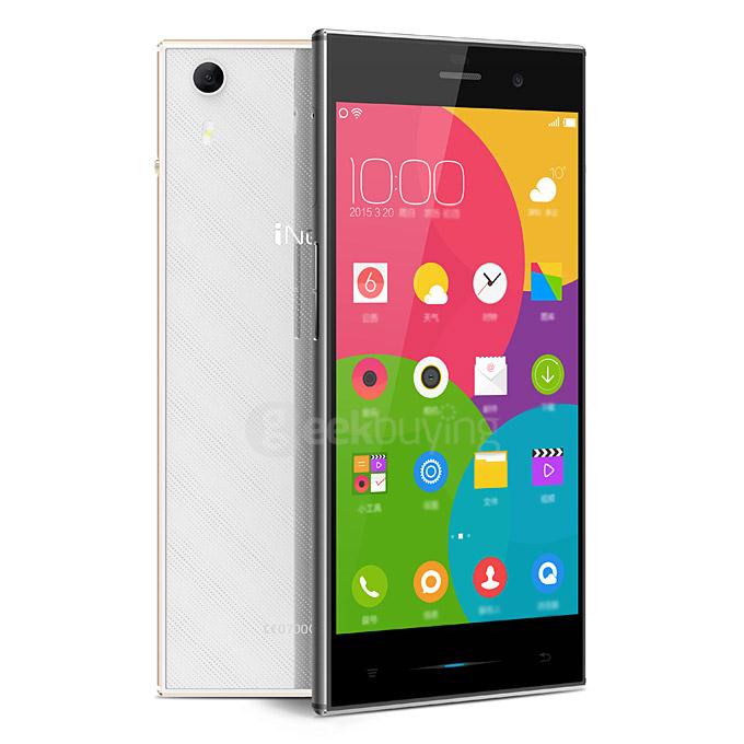 iNew L3 4G LTE 5.0inch Android 5.0 2GB 16GB Smartphone MT6735 Quad Core 13.0MP 1.5A Fast Charge Miracast Hotknot -White