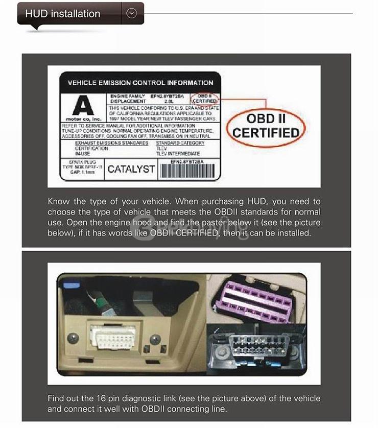 X3 5.5 Inch Car Head Up Display Car HUD Blutooth Connection  -  BLACK