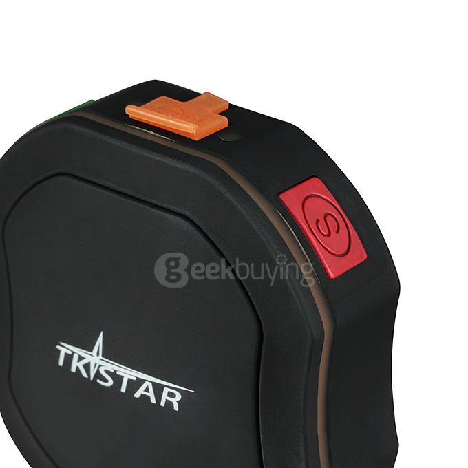 TK-STAR IPX6 Mini Real Time GPS Tracker for Kids / Pets w/ Electronic Fence/SMS Reminders/Motion Alarm/Monitor - Black
