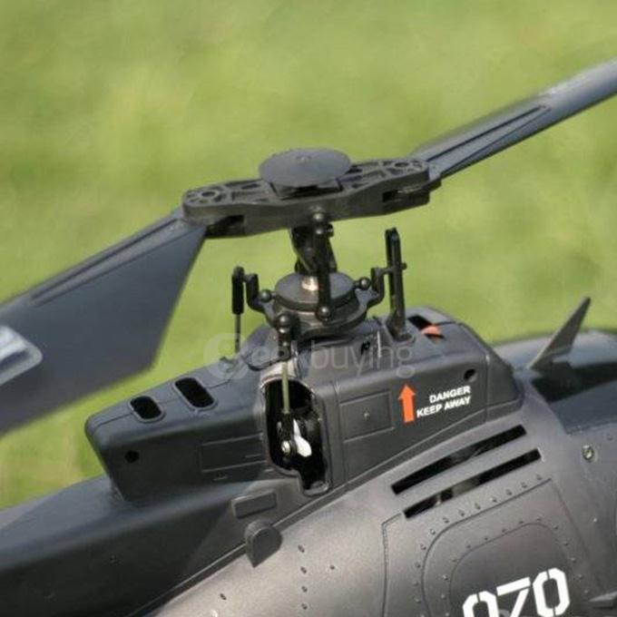 FX070C 2.4G 4CH 6-Axis Gyro Flybarless MD500 Scale RC Helicopter