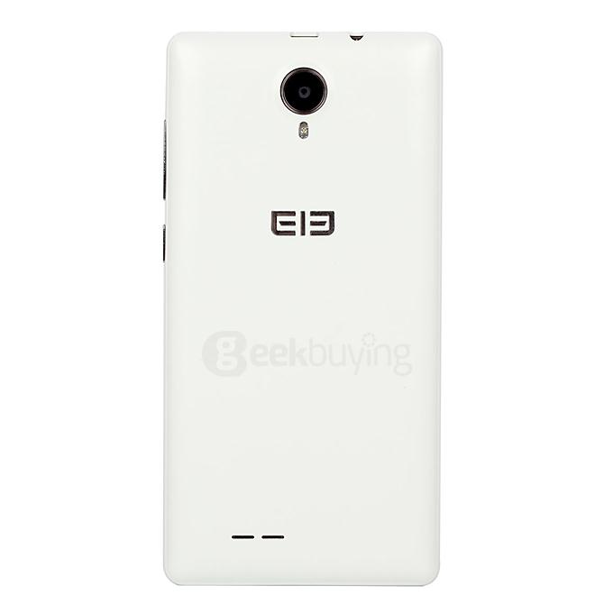 Protective Hard Back Case Back Cover Shell for Elephone Trunk Smart Phone - White