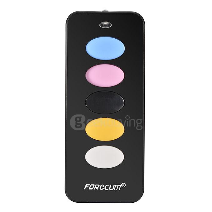 FORECUM FK-385-A Smart RF Electronic Anti-lost Key Finder 5 Keys Security Seeker for Home / Office - Black