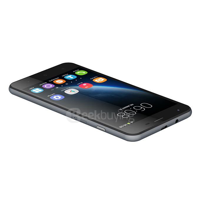 Oukitel U7 5.5inch Android 4.4 1GB RAM 8GB ROM Smartphone MTK6582 Quad Core 1.3GHz 3G IPS QHD Smart Wake - Gray