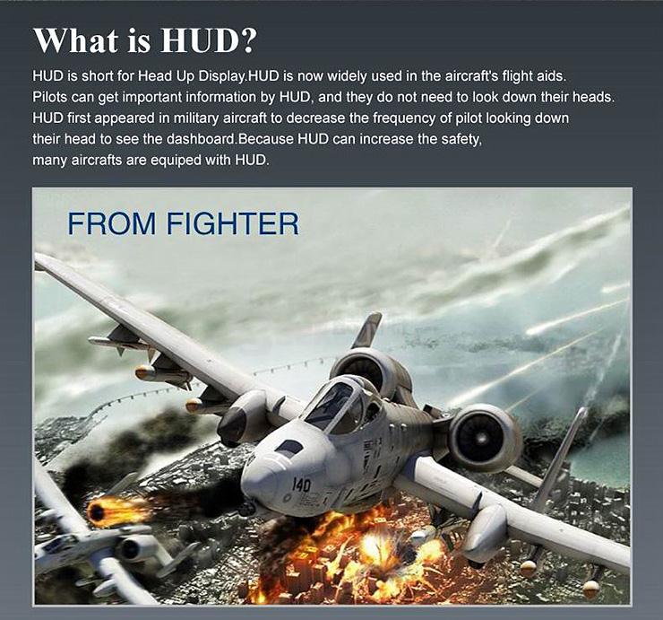 X3 5.5 Inch Car Head Up Display Car HUD Blutooth Connection  -  BLACK