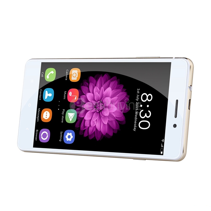 OUKITEL U2 4G LTE Smartphone 5.0inch Android 5.1 64bit MTK6735M Quad Core 1.0Ghz 1GB RAM 8GB ROM - White