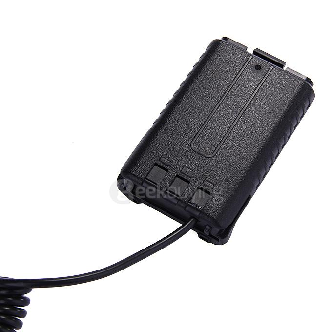 Baofeng BF-UV5R intercom Accessories 5R Borrow Electric Appliance  -  Black