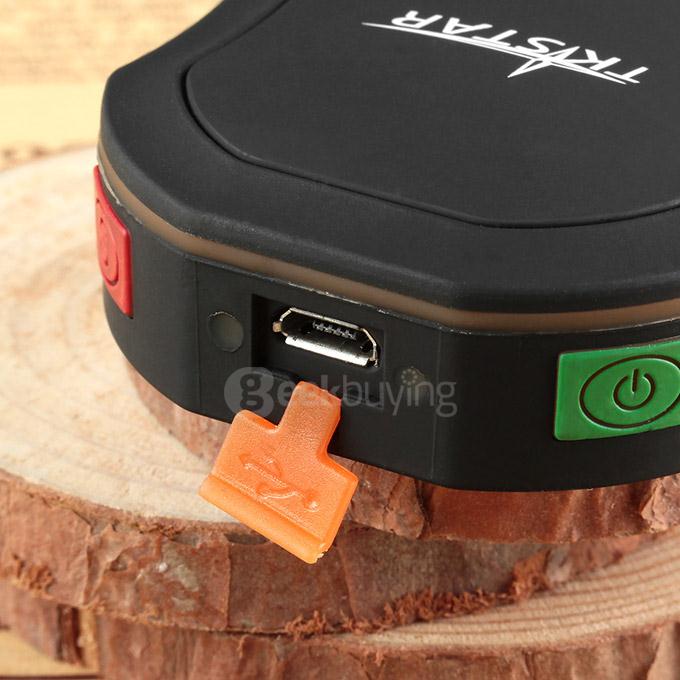TK-STAR IPX6 Mini Real Time GPS Tracker for Kids / Pets w/ Electronic Fence/SMS Reminders/Motion Alarm/Monitor - Black