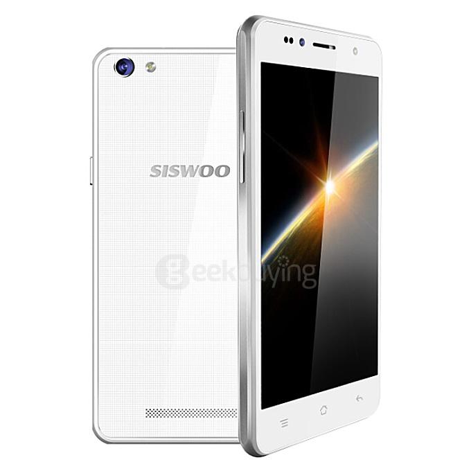 SISWOO C55 5.5inch 4G FDD-LTE Android 5.1 2GB 16GB Smartphone 64bit MT6753 Octa Core 13.0MP IPS HD Breath Light - White
