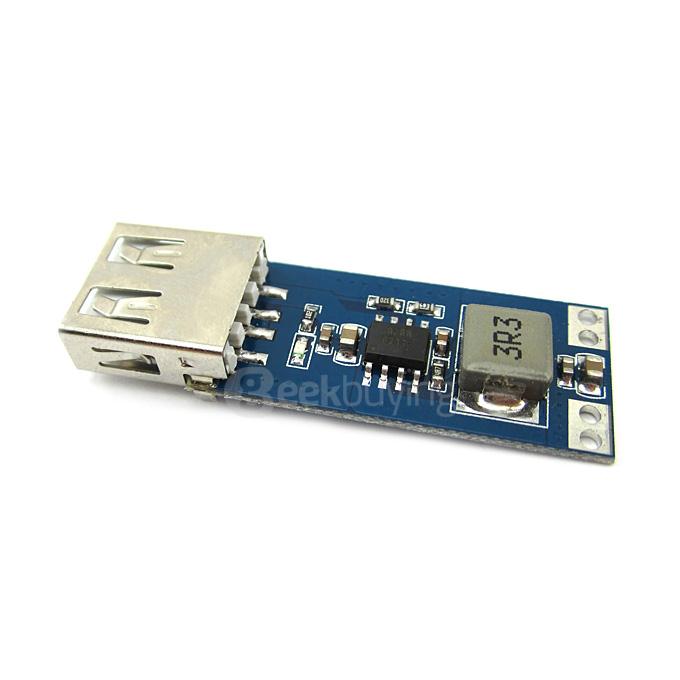 Mini DC 2.5~5.5V to USB Socket DC 5V Step-up Boost Converter Power Supply Module