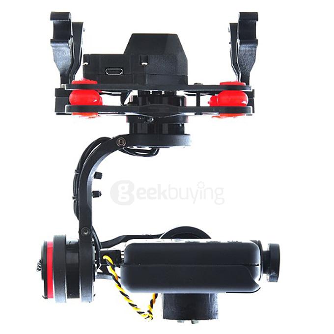 Light-3D 3 Axis Brushless Gimbal for Mobius 808 FPV Camera