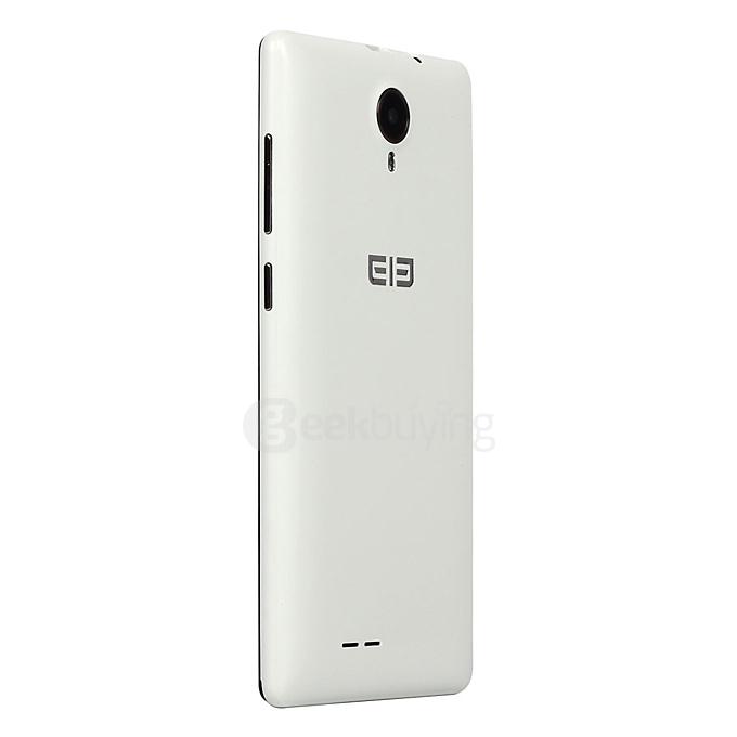 Protective Hard Back Case Back Cover Shell for Elephone Trunk Smart Phone - White