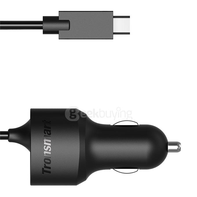 Tronsmartクイックチャージ2.0 2PFCカーチャージャーVoltIQ Tech for OnePlus 2 MacBook