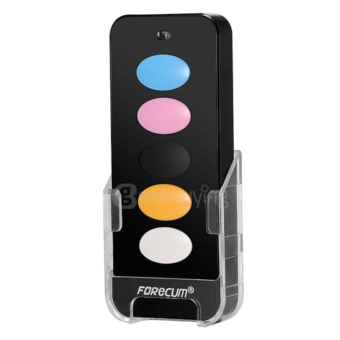 FORECUM FK-385-A Smart RF Electronic Anti-lost Key Finder 5 Keys Security Seeker for Home / Office - Black