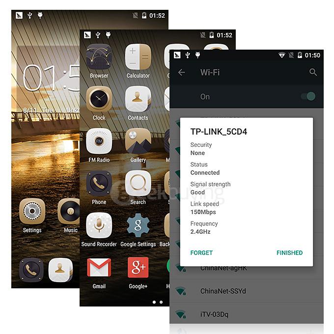 [HK Stock] CUBOT X15 Smartphone 5.5 inch IPS FHD 4G FDD-LTE Android 5.1 2GB 16GB 64bit MTK6735M Quad Core 16.0MP - White