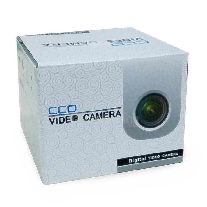 XY-1201 Waterproof CMOS Wide Angle Rearview Camera 18-LED Night Vision for Bus Truck - Black