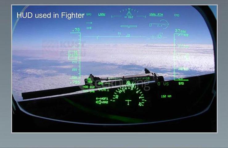 X3 5.5 Inch Car Head Up Display Car HUD Blutooth Connection  -  BLACK