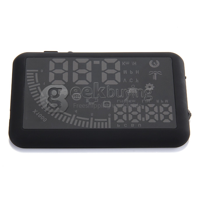 Echoman EM05 5.5 Inches Car Head-Up Display HUD 12V Working Voltage With OBDII Interface Remote Control -  Black