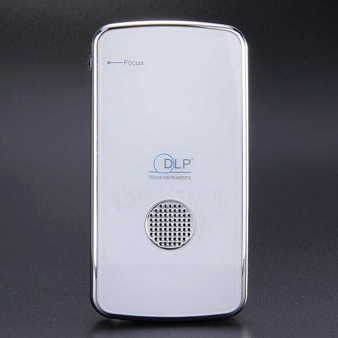 Ultra Slim Pocket DLP Home Theater Projector HDMI 1080P MHL Input 50LM