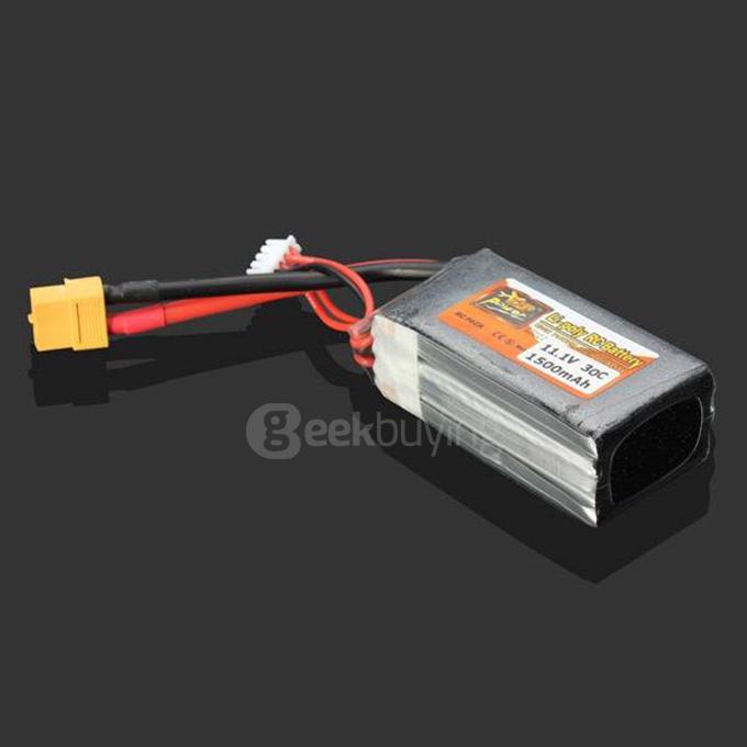 ZOP Power 11.1V 1500mAh 30C Lipo Battery XT60 Plug