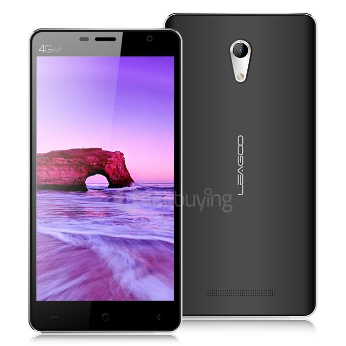 LEAGOO ELITE 4 Android 5.1 1GB RAM 16GB ROM 5.0inch 4G LTE Smartphone 64bit MT6735M Quad Core Breath Light - Black
