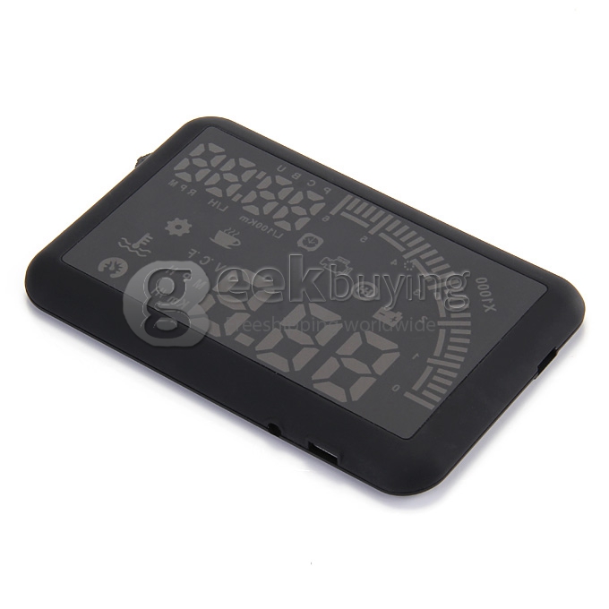 Echoman EM05 5.5 Inches Car Head-Up Display HUD 12V Working Voltage With OBDII Interface Remote Control -  Black