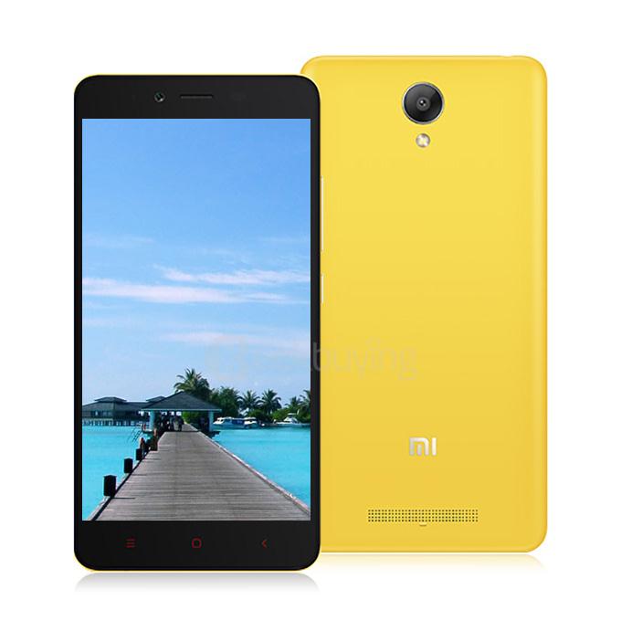 Xiaomi Redmi Note 2 Standard 4G Smartphone 5.5 Inch FHD Screen 2GB 16GB 64bit Helio X10 Octa Core 3060mAh 13.0MP - Yellow
