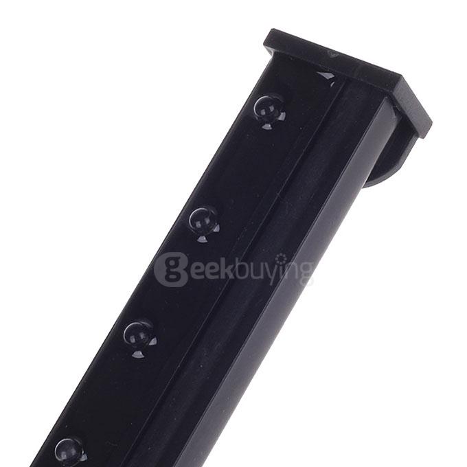 Deebow Dee-250 1W 10-LED RGB LED Light Bubbling light Strip Airstone AC220~240V - Black