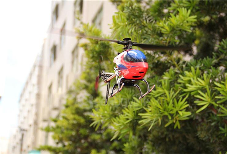 FX071C 2.4G 4CH 6-Axis Gyro Flybarless RC Helicopter