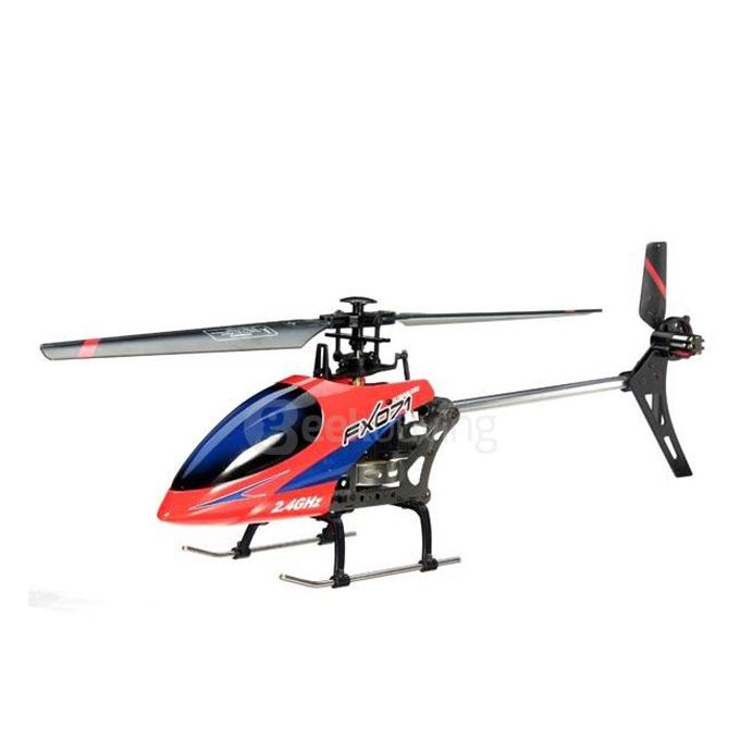 FX071C 2.4G 4CH 6-Axis Gyro Flybarless RC Helicopter
