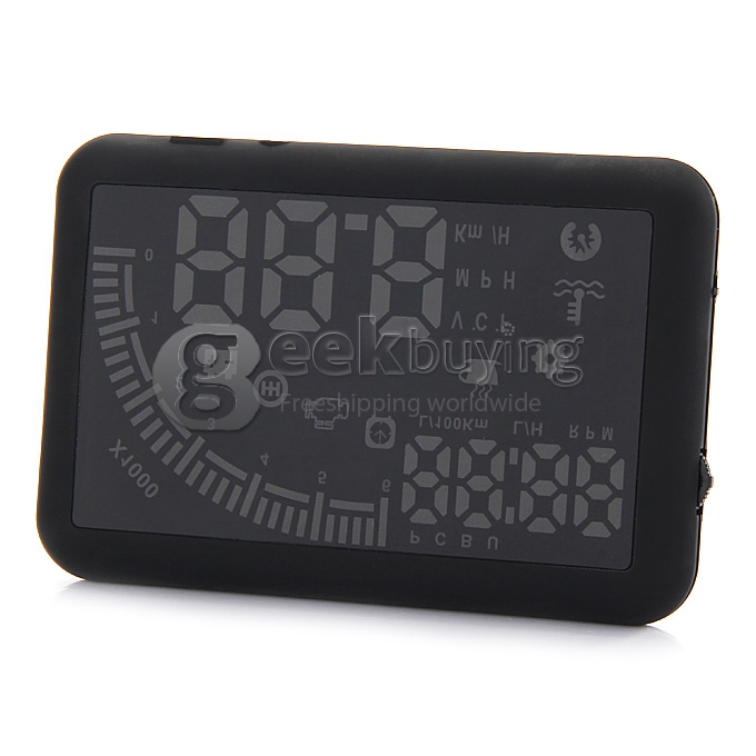 Echoman EM05 5.5 Inches Car Head-Up Display HUD 12V Working Voltage With OBDII Interface Remote Control -  Black