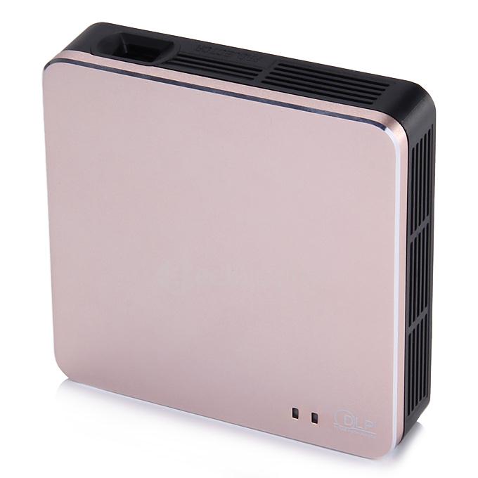 DLP200 DLP Mini Projector Android IOS Tyrant Gold Home Projector HDMI 1080P