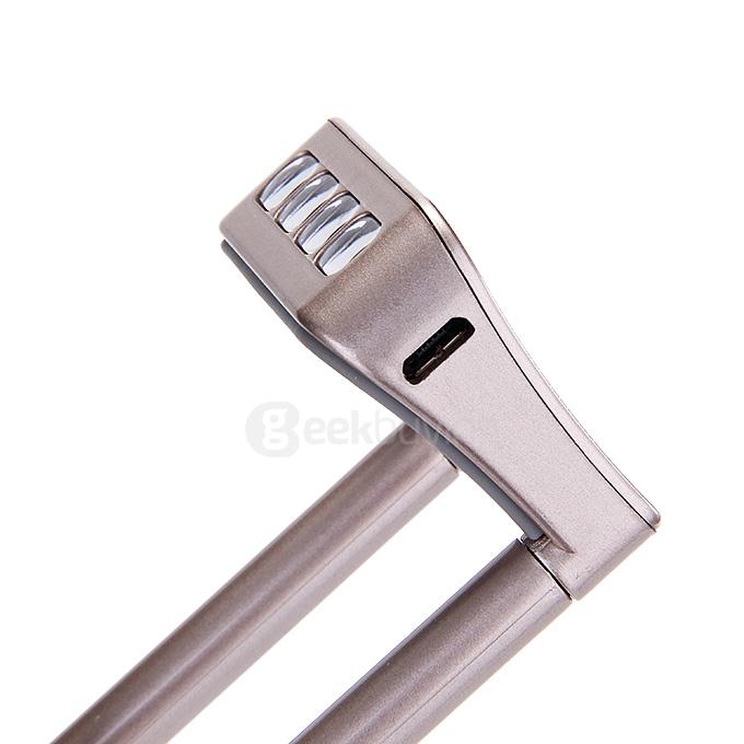 ADYSS 3-in-1 LED Selfie Stick Extendable Handheld Monopod with Dimmable Rechargeable LED Spotlight For Smartphone